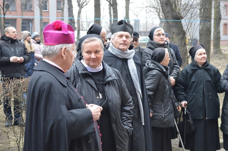 Poświęcenie tablicy pamiątkowej w Świętochłowicach