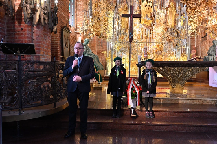 Krzyż z Wołynia w bazylice św. Brygidy