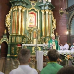 Dąbrowa Tarnowska. Poświęcenie odnowionego ołtarza, obrazu i ambony