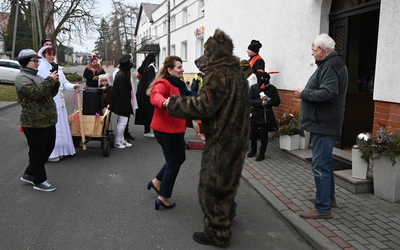 Wodzenie niedźwiedzia w Ostrożnicy