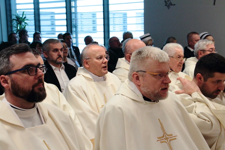 Poświęcenie kaplicy Pana Jezusa Miłosiernego w Szpitalu Uniwersyteckim w Krakowie