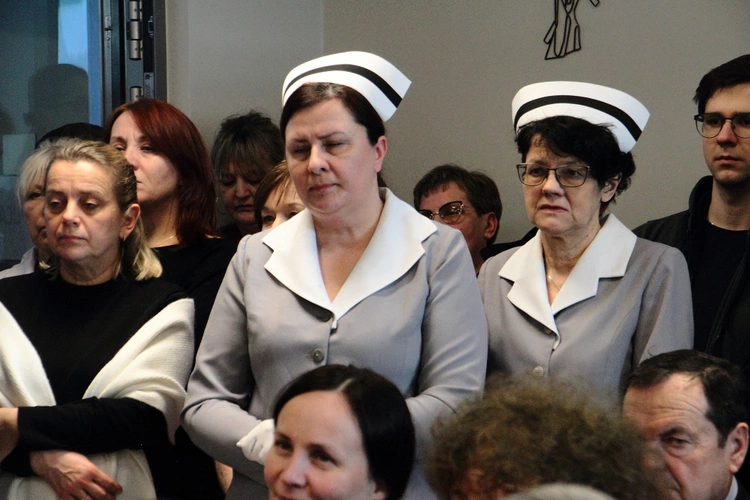 Poświęcenie kaplicy Pana Jezusa Miłosiernego w Szpitalu Uniwersyteckim w Krakowie