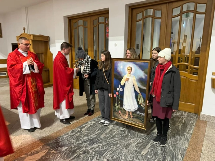 Relikwie bł. Karoliny Kózkówny w radomyślu nad Sanem