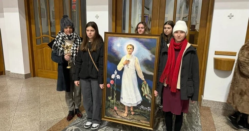 Relikwie bł. Karoliny Kózkówny w radomyślu nad Sanem