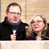 Po Mszy św. rozpoczynjącej wydarzenie o swoich doświadczeniach mówili Katarzyna i Marcin Kwiatkowscy.