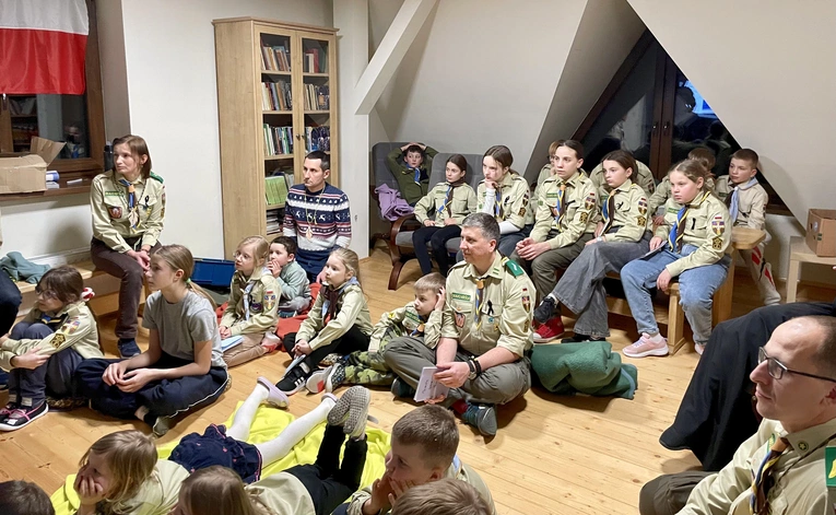 Obóz zimowy Skautów Króla