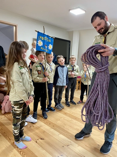 Obóz zimowy Skautów Króla