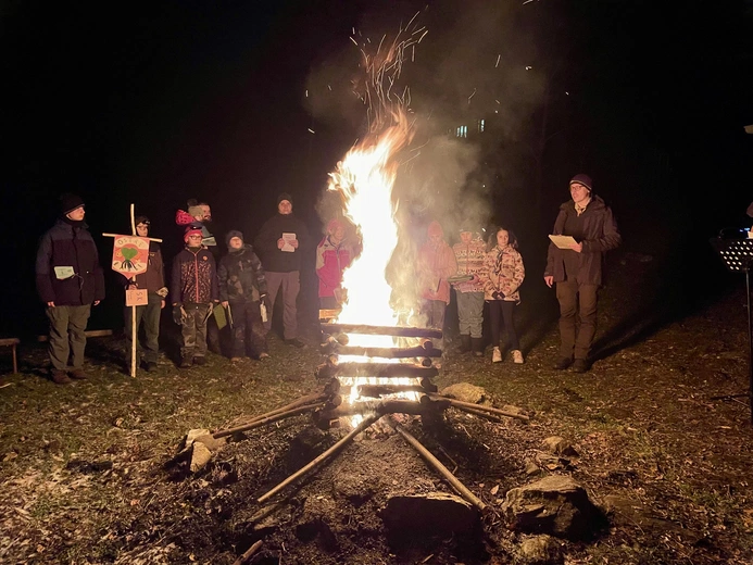 Obóz zimowy Skautów Króla