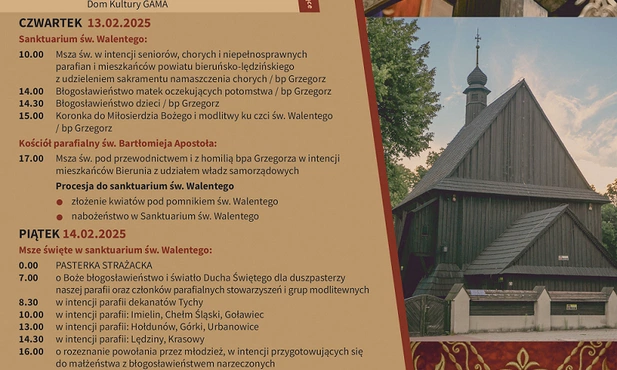Bieruń. Uroczystości odpustowe ku czci św. Walentego