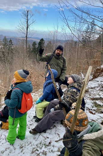 Obóz zimowy Skautów Króla