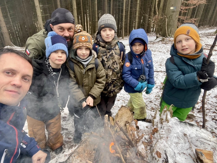 Obóz zimowy Skautów Króla