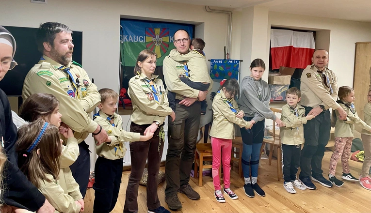 Obóz zimowy Skautów Króla