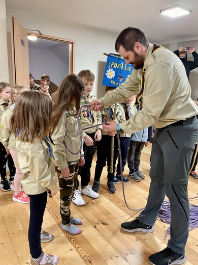 Obóz zimowy Skautów Króla