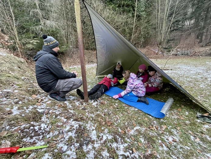 Obóz zimowy Skautów Króla