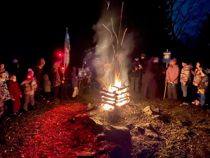 Obóz zimowy Skautów Króla