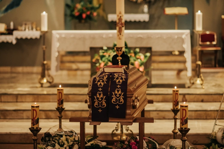 Ostatnie pożegnanie ks. Ludwika Grochowiny