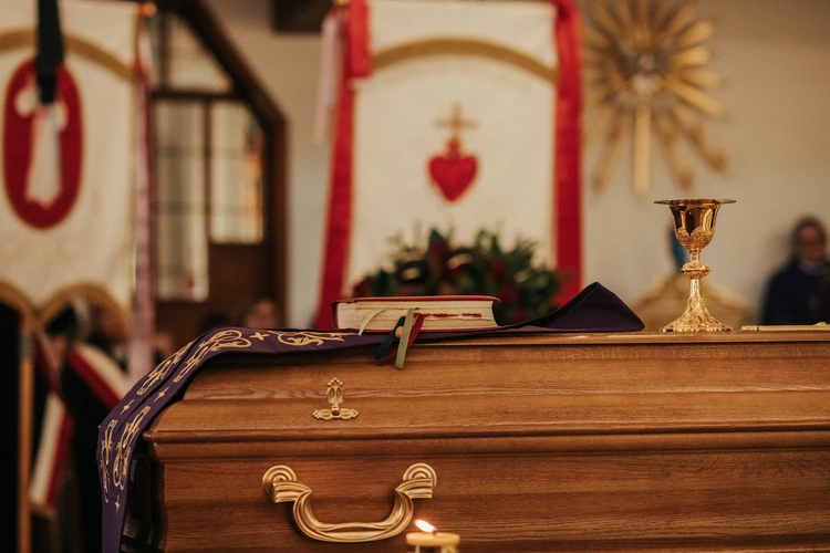 Ostatnie pożegnanie ks. Ludwika Grochowiny