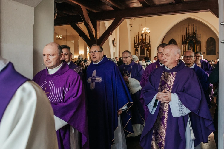 Ostatnie pożegnanie ks. Ludwika Grochowiny