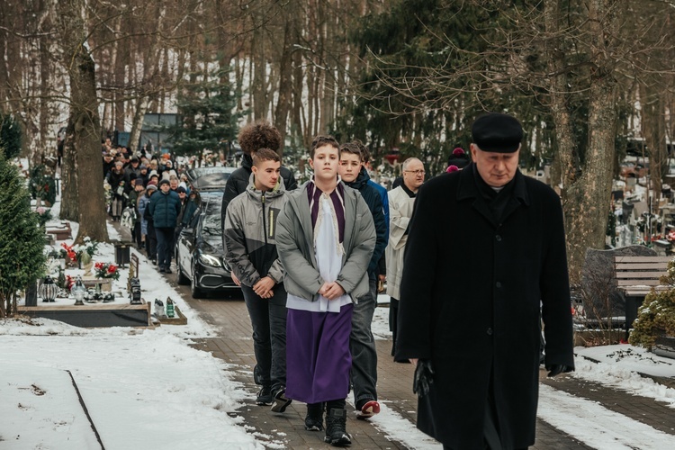 Ostatnie pożegnanie ks. Ludwika Grochowiny