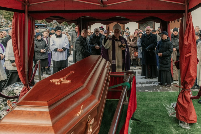 Ostatnie pożegnanie ks. Ludwika Grochowiny