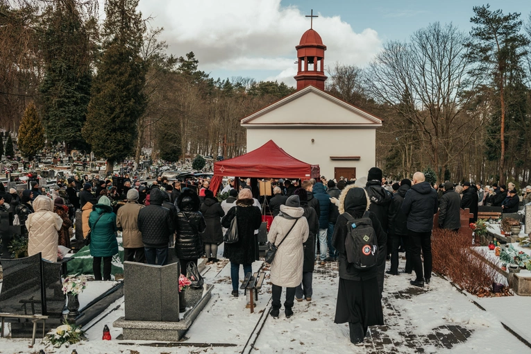 Ostatnie pożegnanie ks. Ludwika Grochowiny