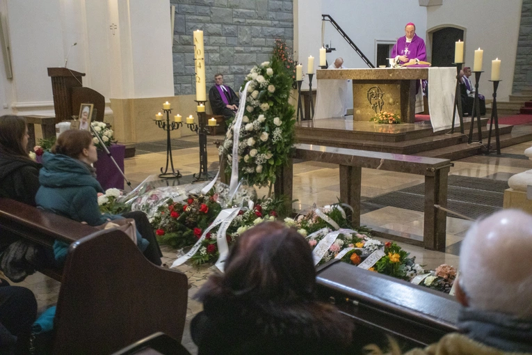 Pogrzeb Danuty Baszkowskiej