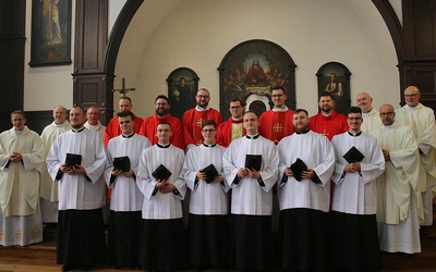 Obłóczyny w śląskim seminarium