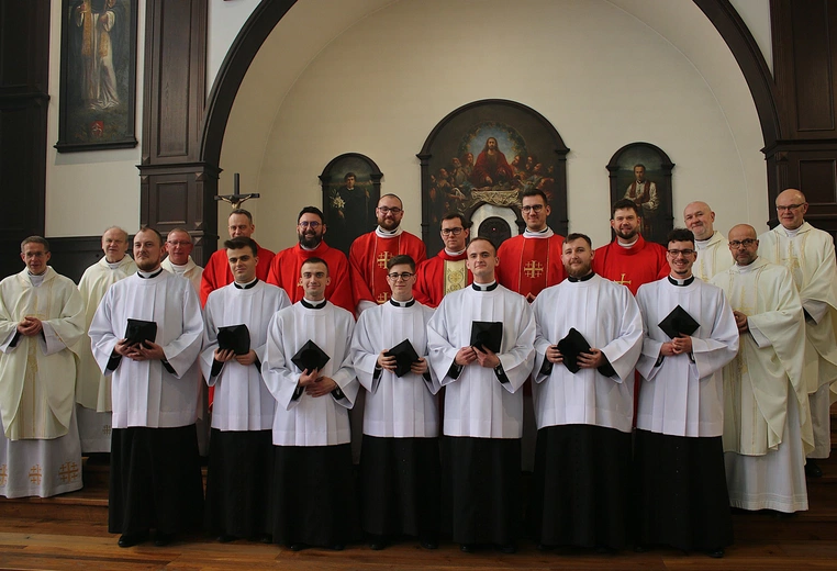 Obłóczyny w śląskim seminarium