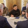 Wołodymyr Zełenski na konferencji w Monachium