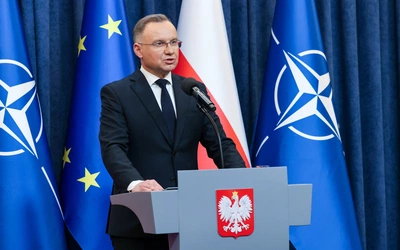 Duda: Spodziewam się przerwania walk i zakończenia wojny na Ukrainie. "USA bardzo mocno weszły do gry"