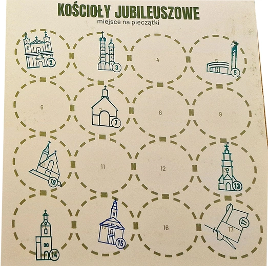 Na kartce Filipa Borszlaka z Krakowa jest coraz więcej pieczątek.