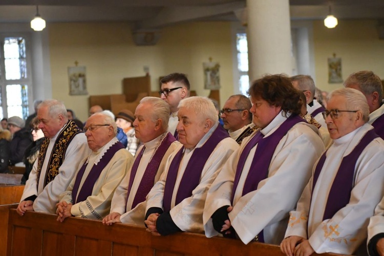 Ostatnie pożegnanie śp. ks. prałata Zbigniewa Stekiela