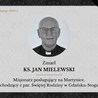 Zmarł ks. Jan Mielewski