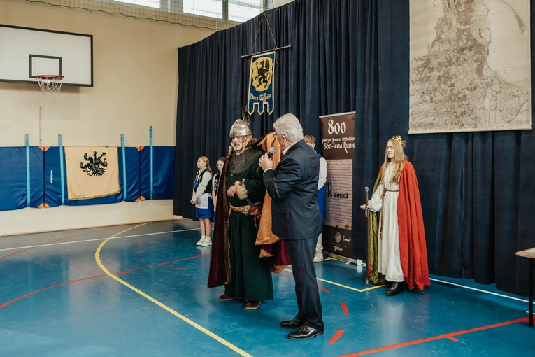 Żywa lekcja historii w SP 8