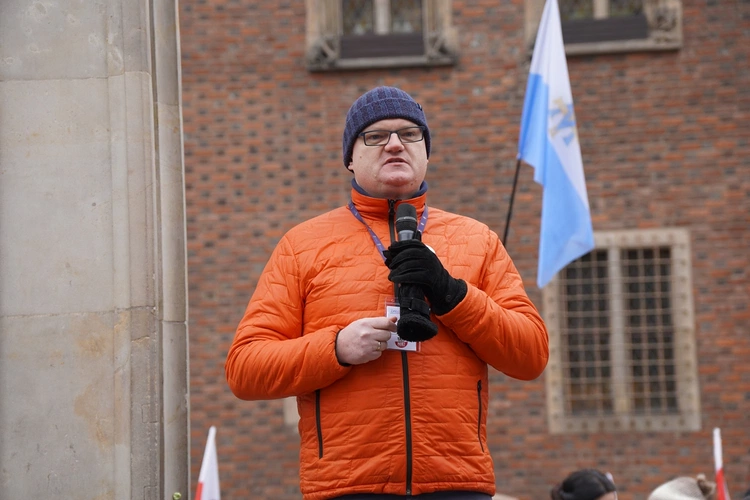 Manifestacja "Tak dla edukacji, nie dla deprawacji"