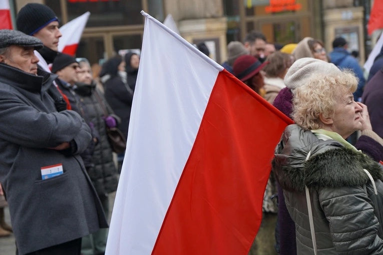 Manifestacja "Tak dla edukacji, nie dla deprawacji"