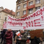Manifestacja "Tak dla edukacji, nie dla deprawacji"