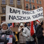 Manifestacja "Tak dla edukacji, nie dla deprawacji"