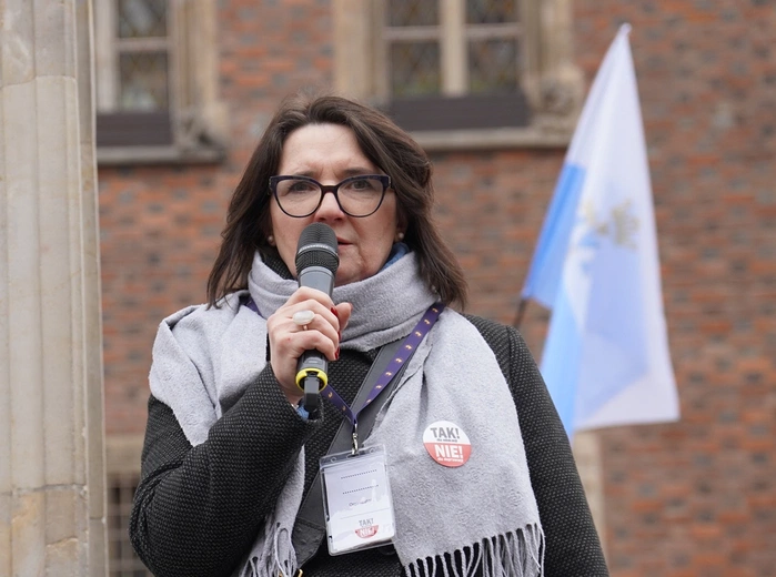 Manifestacja "Tak dla edukacji, nie dla deprawacji"