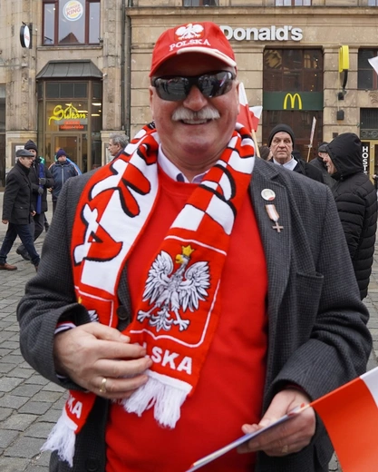 Manifestacja "Tak dla edukacji, nie dla deprawacji"