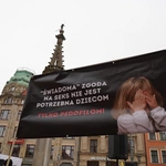 Manifestacja "Tak dla edukacji, nie dla deprawacji"