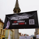Manifestacja "Tak dla edukacji, nie dla deprawacji"