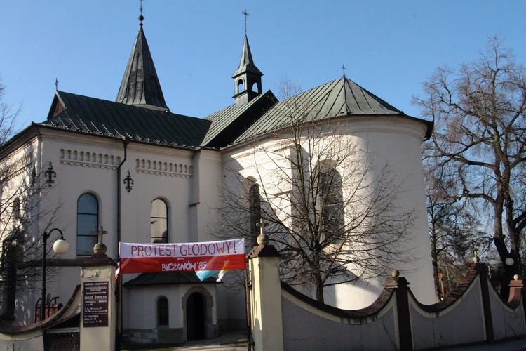 Wystawa z okazji 40. rocznicy protestu głodowego w Bieżanowie Starym