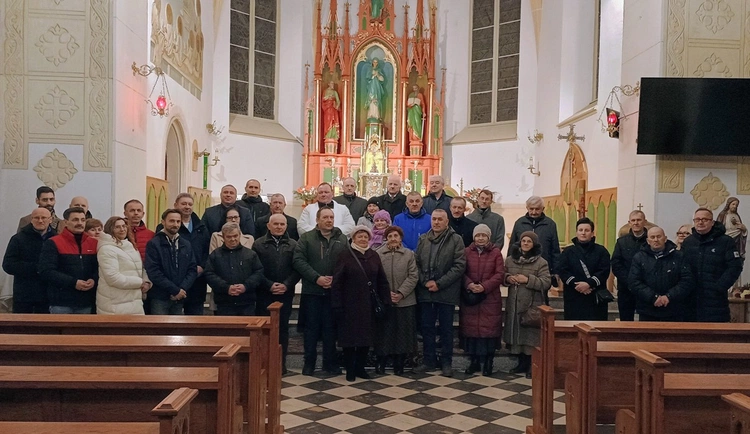 Uczestnicy lutowego spotkania.