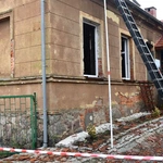 W nocy wybuchł pożar na plebanii w Gądkowie Wielkim