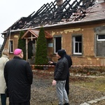 W nocy wybuchł pożar na plebanii w Gądkowie Wielkim