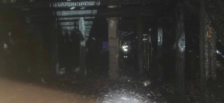 Akcja gaśnicza w Gądkowie Wielkim