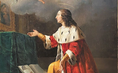 „Św. Kazimierz” na płótnie Jana Chruckiego