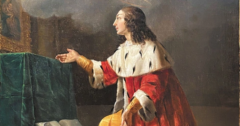 „Św. Kazimierz” na płótnie Jana Chruckiego