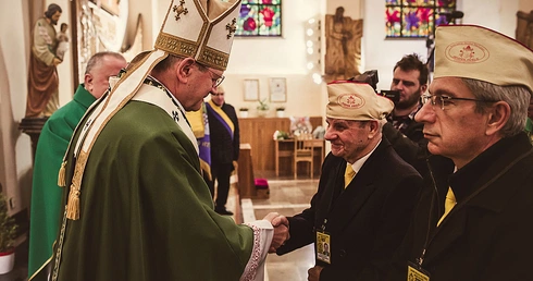 Podczas Eucharystii w szeregi wspólnoty wstąpili nowi członkowie – bracia Franciszek Malczewski i Jarosław Pogorzelski, obaj z parafii pw. Matki Bożej Bolesnej w Gdańsku.